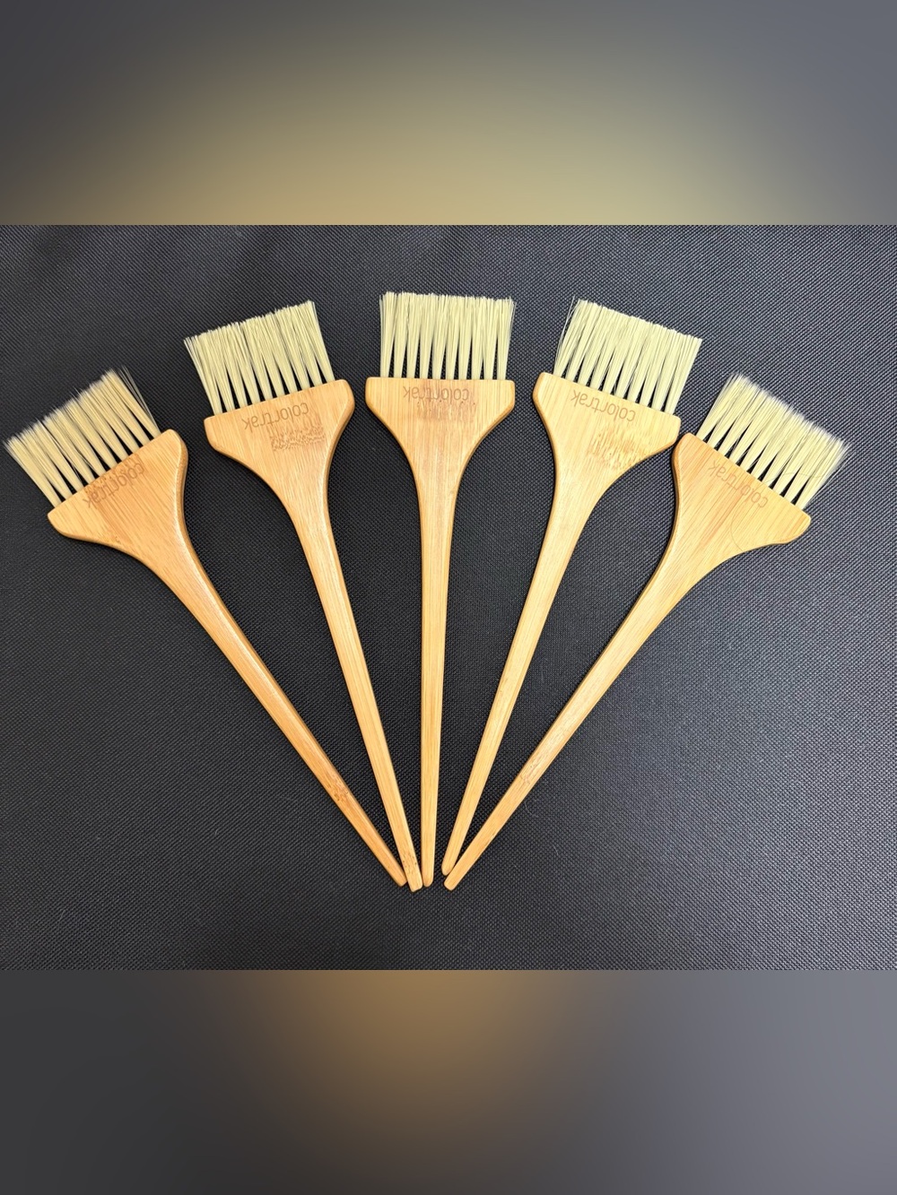 Colortrak Bamboo Hair Color Brush Bundle of 5